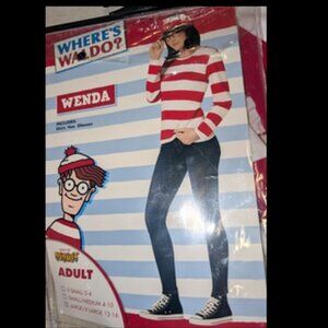 Where's Waldo WENDA Costume - Womens L/XL 14-16